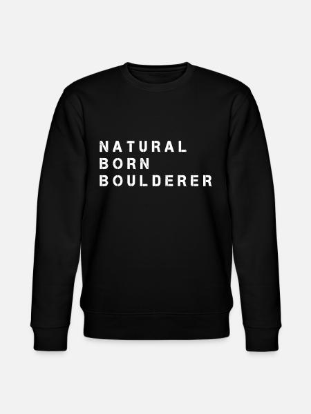 boulderer - Stanley/Stella CHANGER Unisex Organic Sweatshirt - black