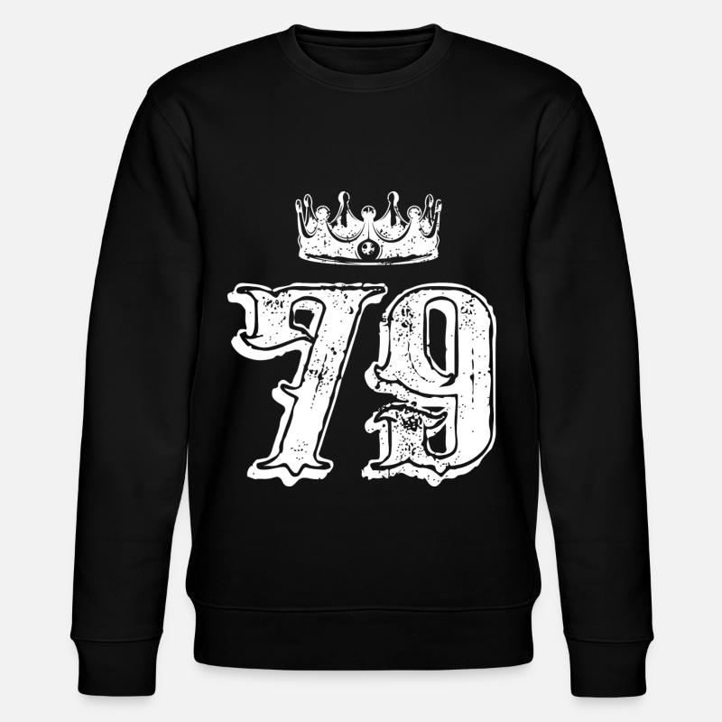 79 Couronne numérique - Sweat bio CHANGER Stanley/Stella Unisexe - noir