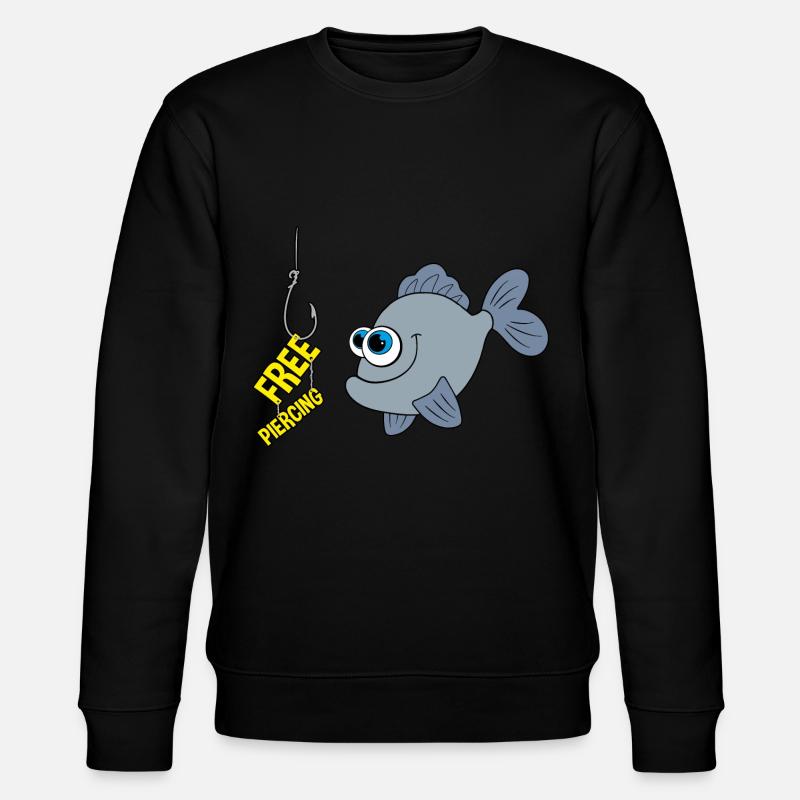 Free Piercing - Stanley/Stella Unisex Bio-Sweatshirt CHANGER  - Schwarz
