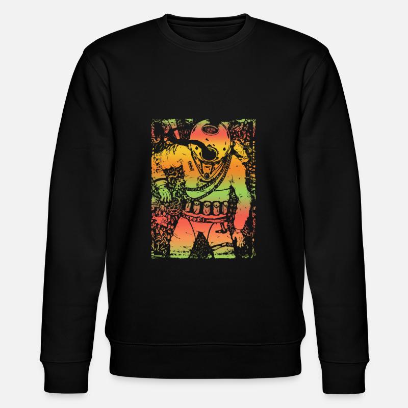 Plongée plongée sous-marine - Sweat bio CHANGER Stanley/Stella Unisexe - noir