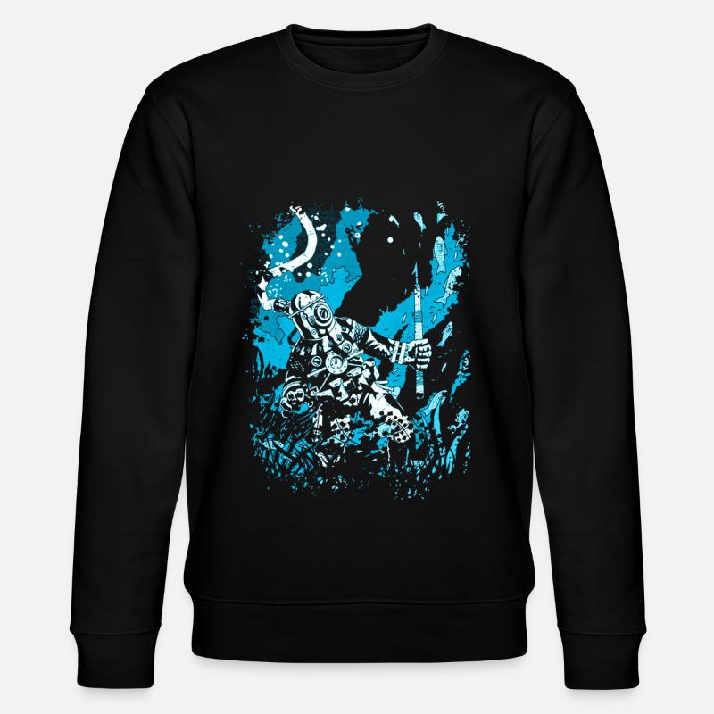 Plongée sous-marine plongée sous-marine - Sweat bio CHANGER Stanley/Stella Unisexe - noir