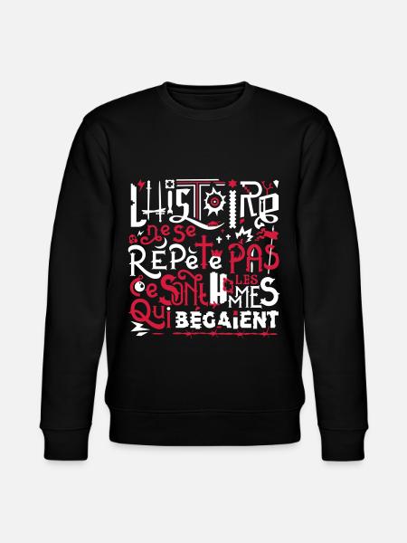 Omnis Repetita - Sweat bio CHANGER Stanley/Stella Unisexe - noir