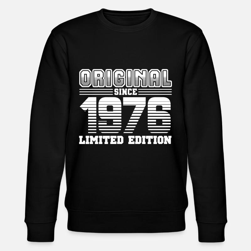 1976 - Stanley/Stella Unisex Bio-Sweatshirt CHANGER  - Schwarz