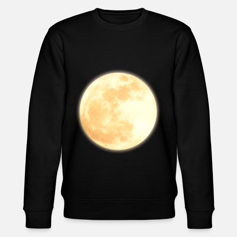 Mond - Stanley/Stella Unisex Bio-Sweatshirt CHANGER  - Schwarz