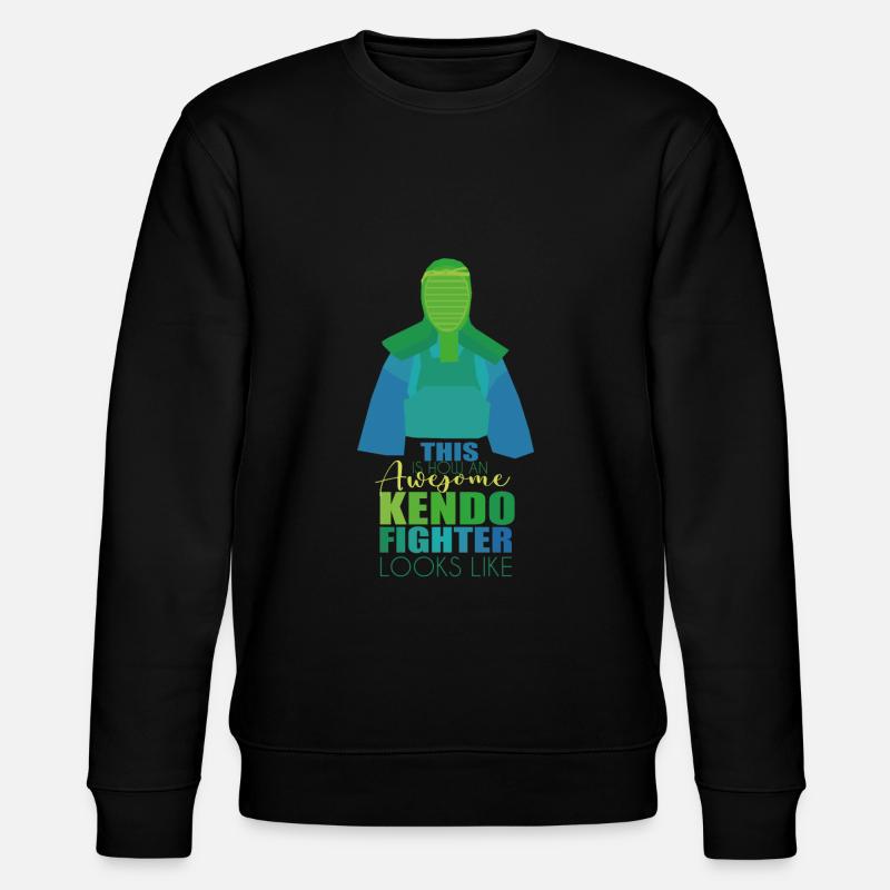 Kendo - Stanley/Stella Unisex Bio-Sweatshirt CHANGER  - Schwarz