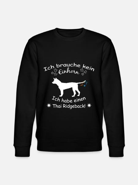 Thai Ridgeback -Thai Ridgeback - Stanley/Stella Unisex Bio-Sweatshirt CHANGER - Schwarz