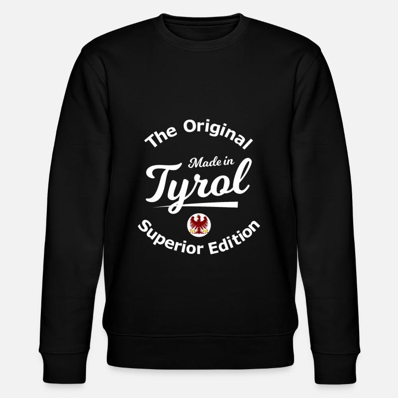 Original Tiroler - Stanley/Stella Unisex Bio-Sweatshirt CHANGER - Schwarz