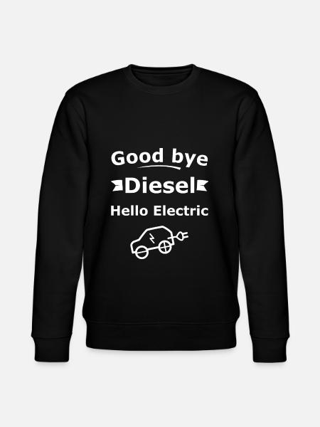 Diesel good bye - Stanley/Stella CHANGER Unisex Organic Sweatshirt - black