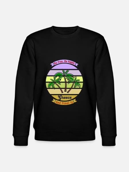 Vacances en Grèce - Sweat bio CHANGER Stanley/Stella Unisexe - noir