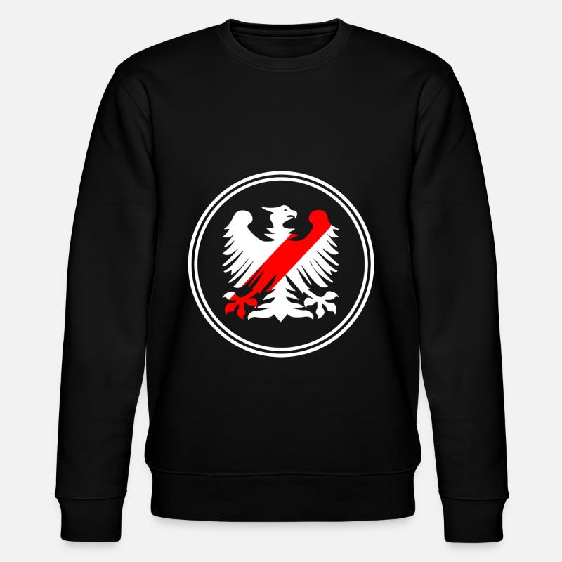 The Polish Eagle - Stanley/Stella CHANGER Unisex Organic Sweatshirt - black