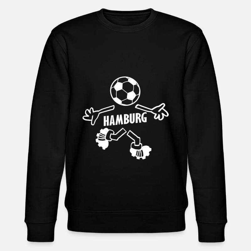 Le fan de Hambourg - Sweat bio CHANGER Stanley/Stella Unisexe - noir