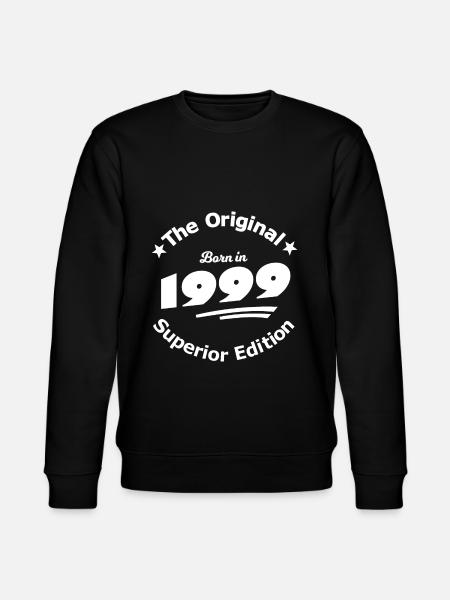 From 1999 - Stanley/Stella CHANGER Unisex Organic Sweatshirt - black