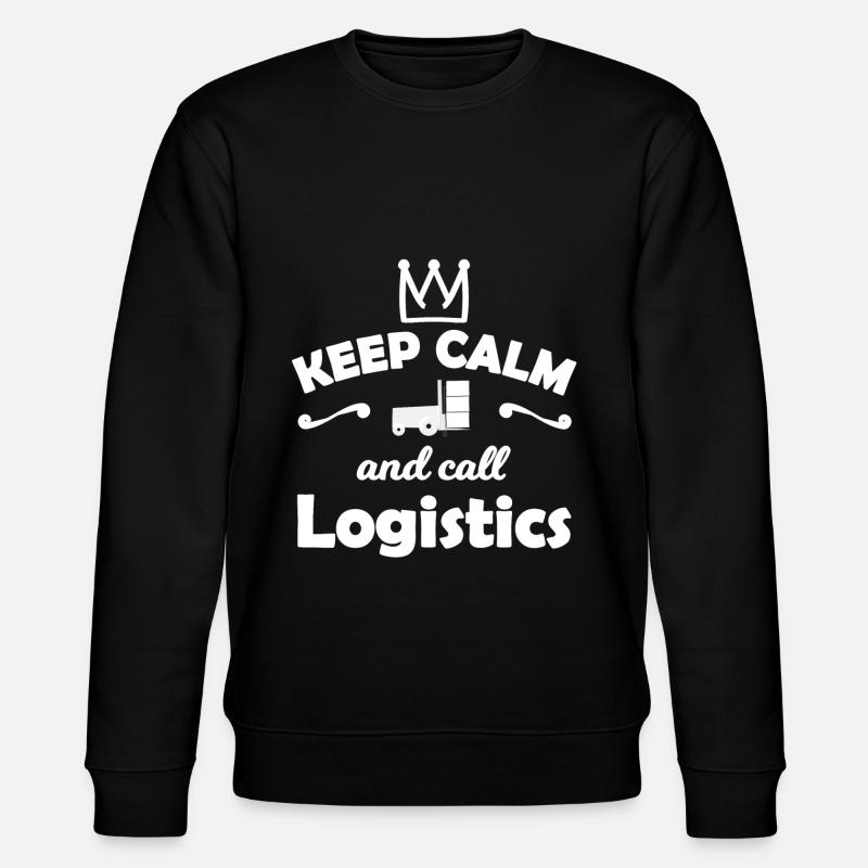 Das Transport Team - Stanley/Stella Unisex Bio-Sweatshirt CHANGER  - Schwarz