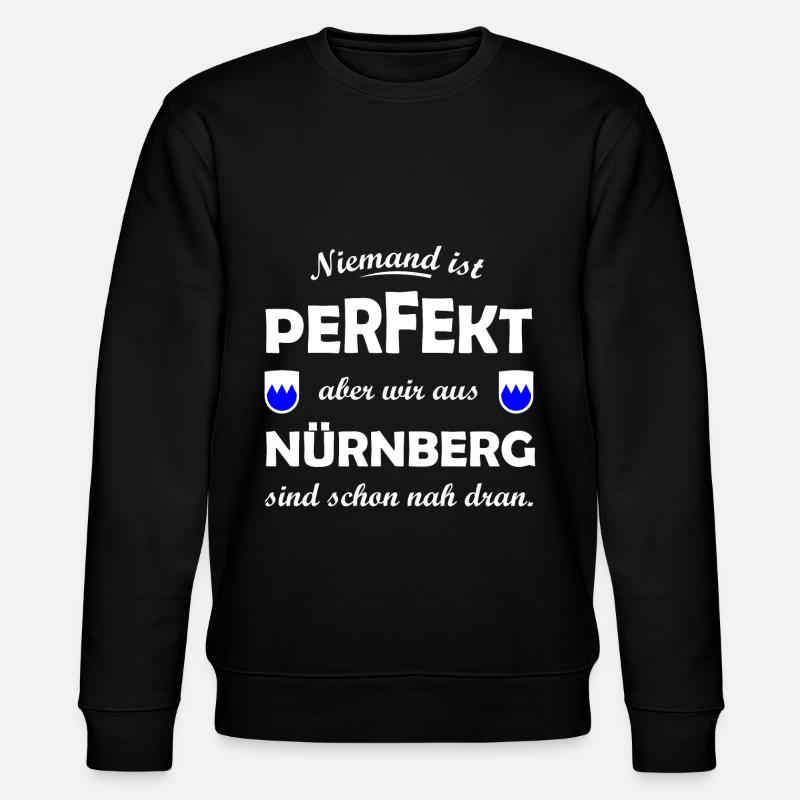 Die Nürnberger Fans - Stanley/Stella Unisex Bio-Sweatshirt CHANGER  - Schwarz