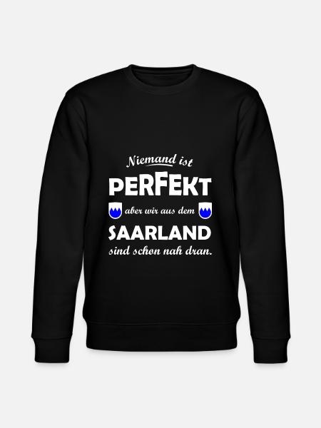 Saarländer - Stanley/Stella Unisex Bio-Sweatshirt CHANGER - Schwarz