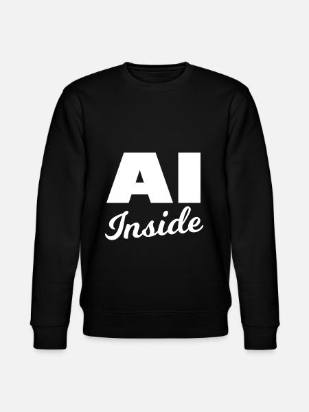 Artificial intelligence - Stanley/Stella CHANGER Unisex Organic Sweatshirt - black