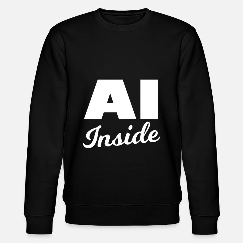 Artificial intelligence - Stanley/Stella CHANGER Unisex Organic Sweatshirt - black