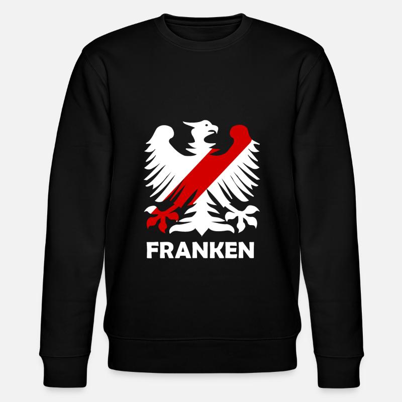 Die Franken aus Deutschland - Stanley/Stella Unisex Bio-Sweatshirt CHANGER  - Schwarz
