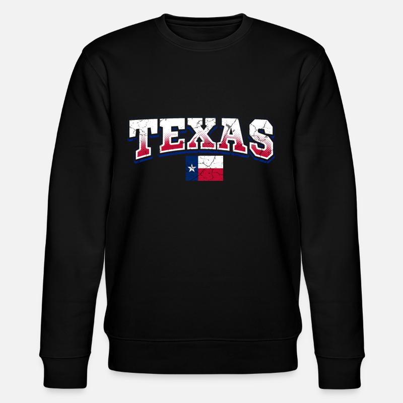 Texas - Stanley/Stella Unisex Bio-Sweatshirt CHANGER  - Schwarz