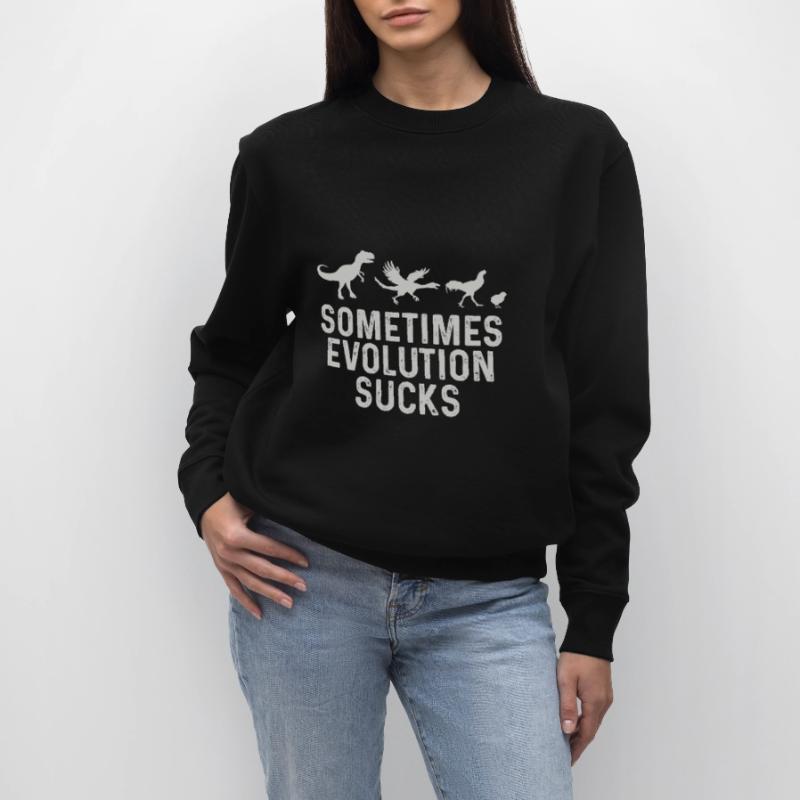 Sometimes Evolution Sucks Stanley/Stella Unisex Bio-Sweatshirt CHANGER 