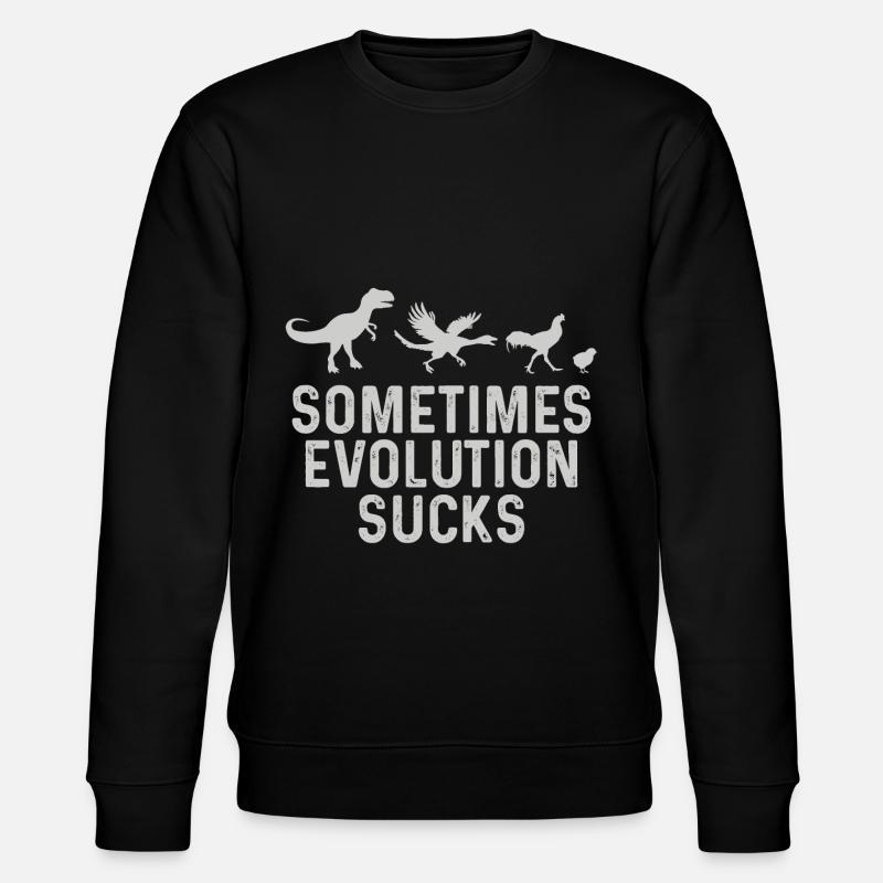Parfois, l'Evolution suce - Sweat bio CHANGER Stanley/Stella Unisexe - noir