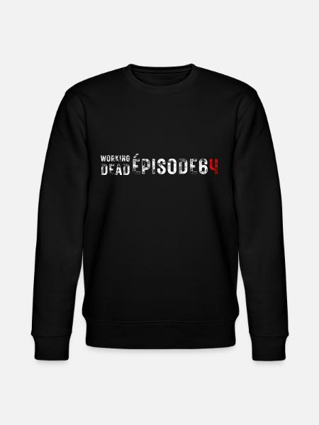 Pension reform Demonstration - Stanley/Stella CHANGER Unisex Organic Sweatshirt - black
