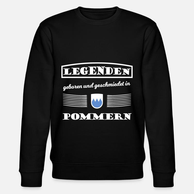Légendes de Poméranie - Sweat bio CHANGER Stanley/Stella Unisexe - noir