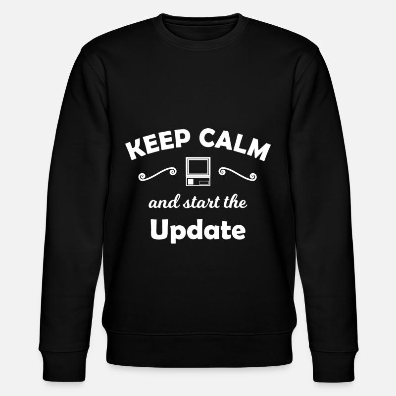Computer update - Stanley/Stella Unisex Bio-Sweatshirt CHANGER  - Schwarz