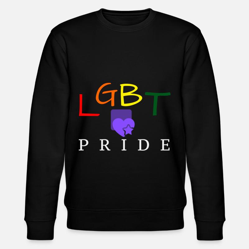 LGBT PRIDE - Sweat bio CHANGER Stanley/Stella Unisexe - noir