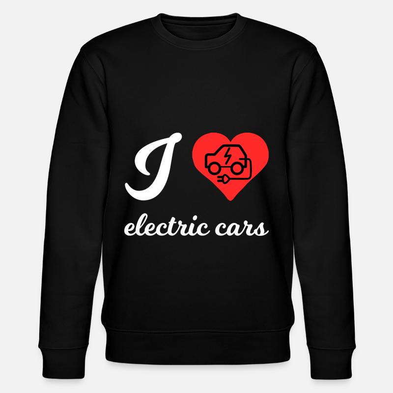 E-auto et hybride - Sweat bio CHANGER Stanley/Stella Unisexe - noir