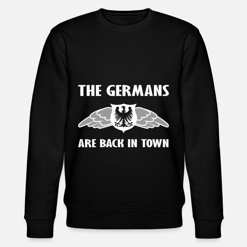 The Germans are back - Stanley/Stella CHANGER Unisex Organic Sweatshirt - black