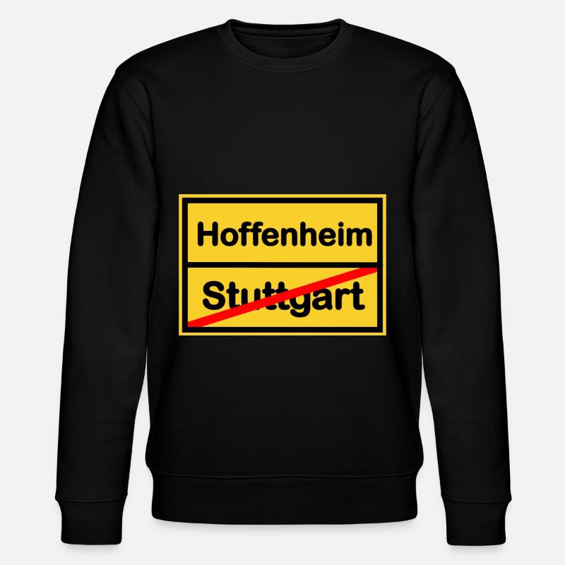 Die Hoffenheim Unterstützer - Stanley/Stella Unisex Bio-Sweatshirt CHANGER  - Schwarz