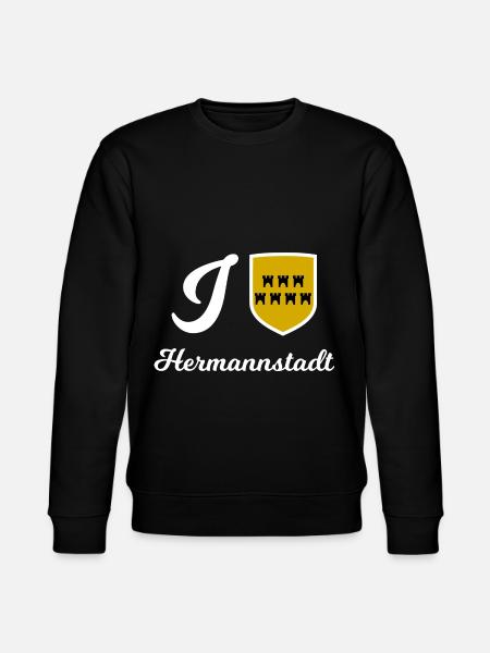 Hermannstadt - Stanley/Stella Unisex Bio-Sweatshirt CHANGER - Schwarz