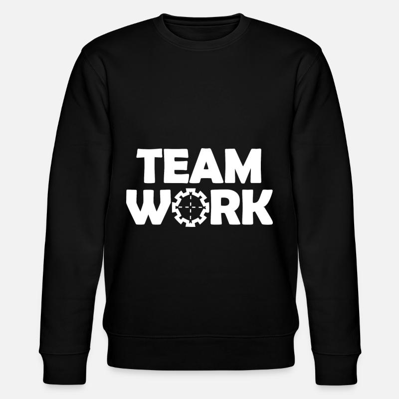 Le travail d’équipe - Sweat bio CHANGER Stanley/Stella Unisexe - noir