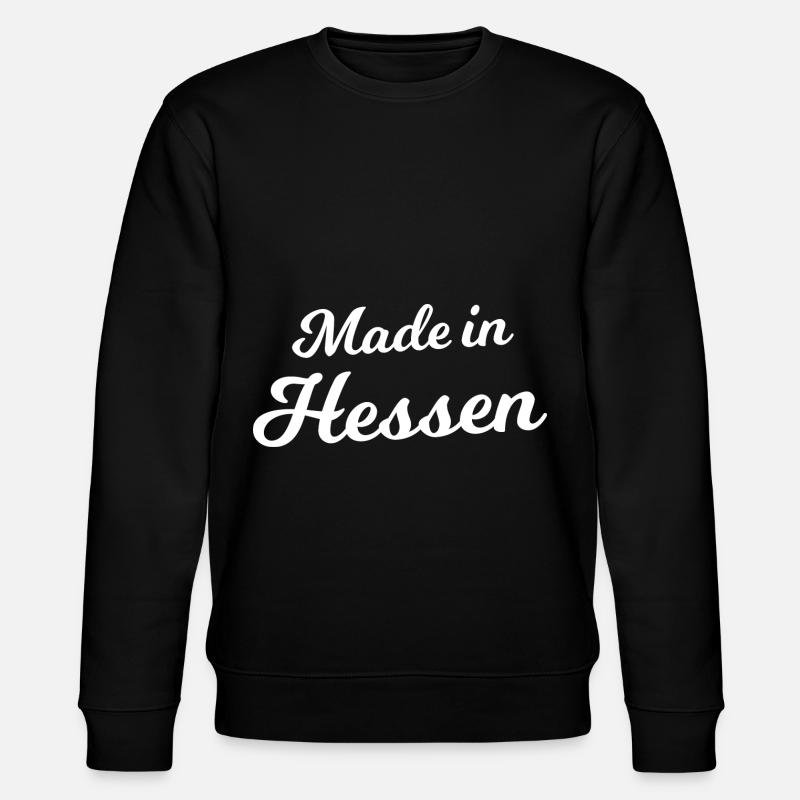 Hergestellt in Hessen - Stanley/Stella Unisex Bio-Sweatshirt CHANGER - Schwarz