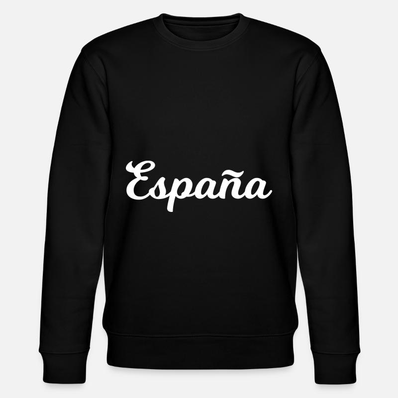 Spanien - Stanley/Stella Unisex Bio-Sweatshirt CHANGER  - Schwarz