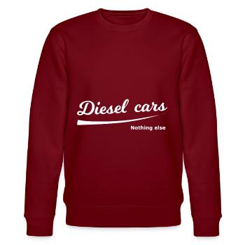 Les voitures diesel - Sweat bio CHANGER Stanley/Stella Unisexe - bordeaux - Devant - Nik (191cm) & Marisol (170cm)