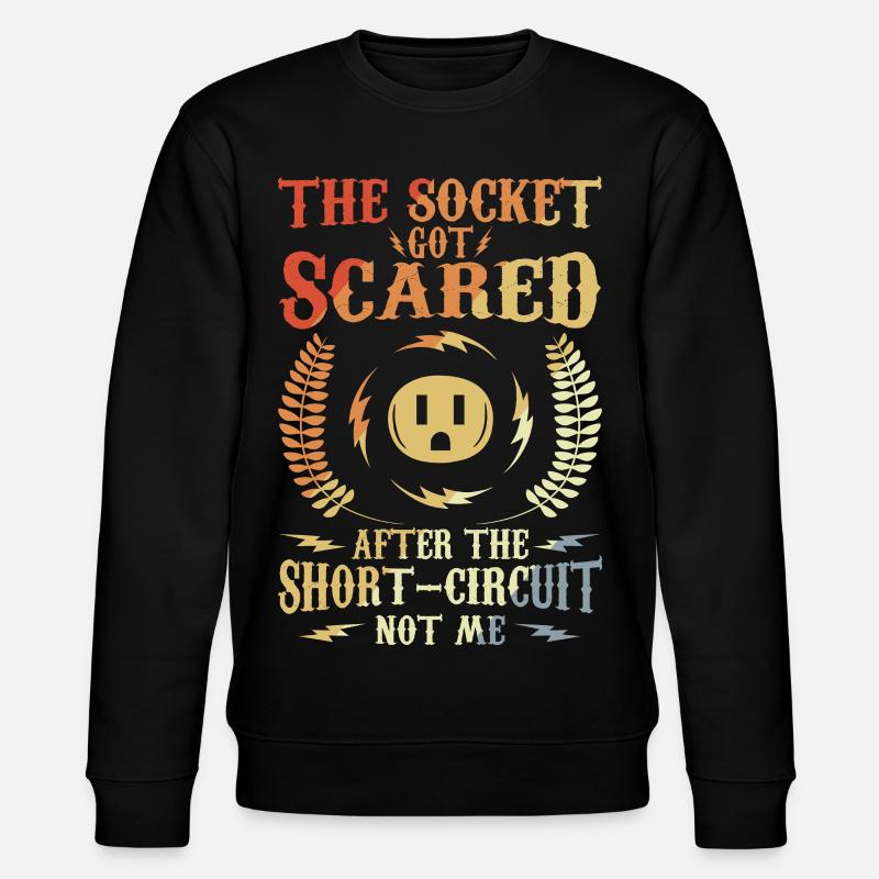 Elektronikerwitz - Sweat bio CHANGER Stanley/Stella Unisexe - noir