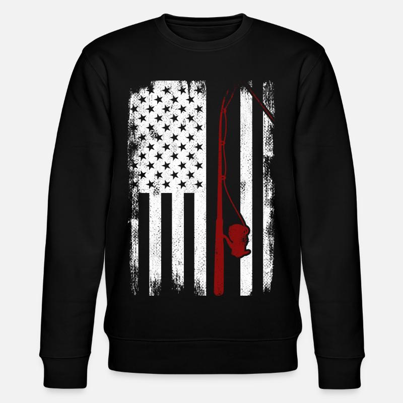 Pêcheur patriote - Sweat bio CHANGER Stanley/Stella Unisexe - noir