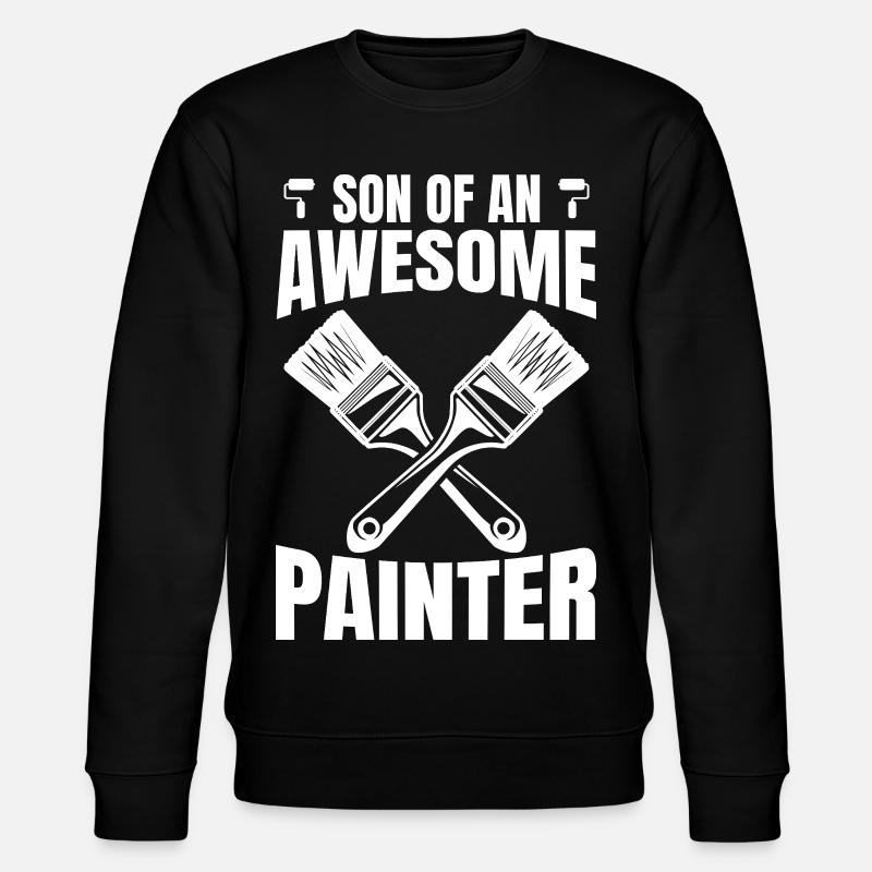 Painter Varnisher Son - Stanley/Stella CHANGER Unisex Organic Sweatshirt - black
