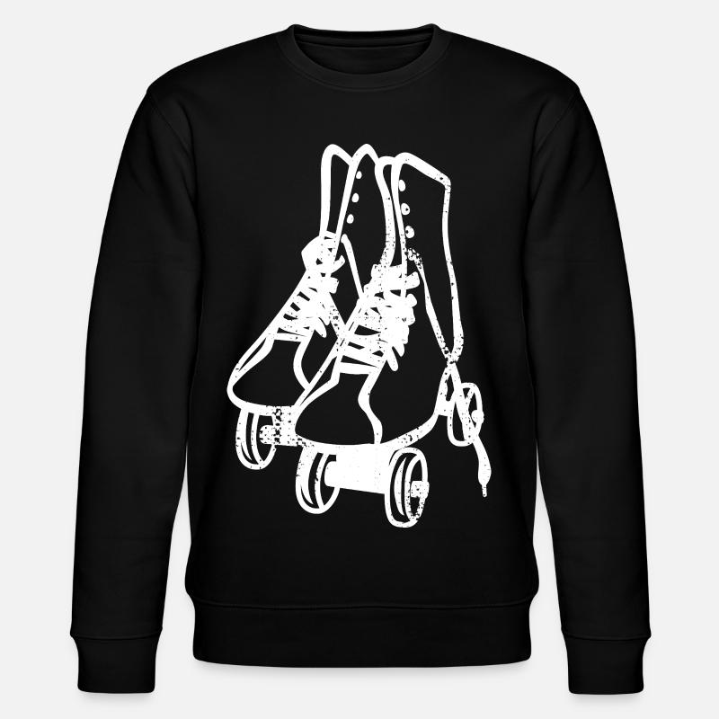 Retro Roller Skates - Stanley/Stella CHANGER Unisex Organic Sweatshirt - black