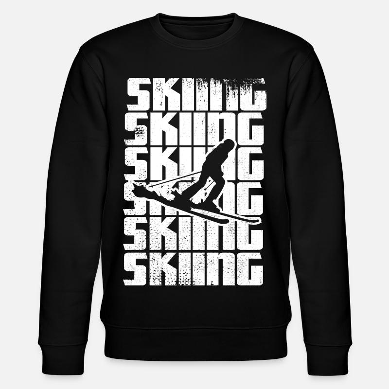 Drôle de skieur - Sweat bio CHANGER Stanley/Stella Unisexe - noir