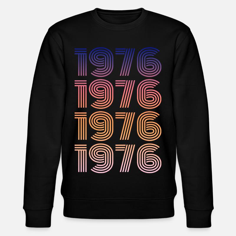 Millésime 1976 - Sweat bio CHANGER Stanley/Stella Unisexe - noir