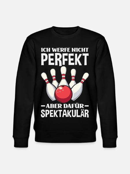 Nicht Perfekt Aber Spektakulär - Stanley/Stella Unisex Bio-Sweatshirt CHANGER - Schwarz