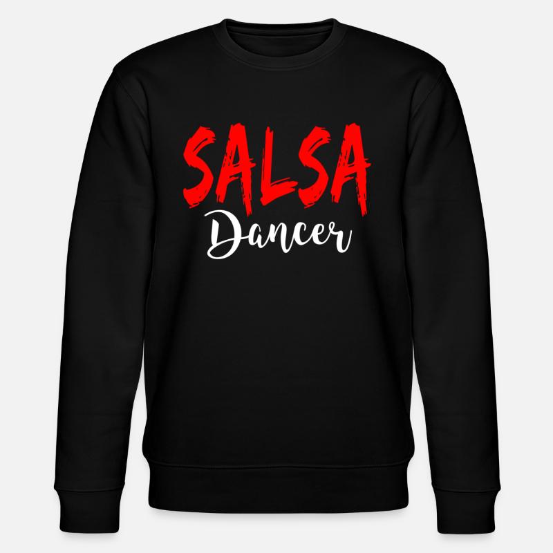 Salsa Dancer - Salsa Dance Shirt - Stanley/Stella Unisex Bio-Sweatshirt CHANGER  - Schwarz