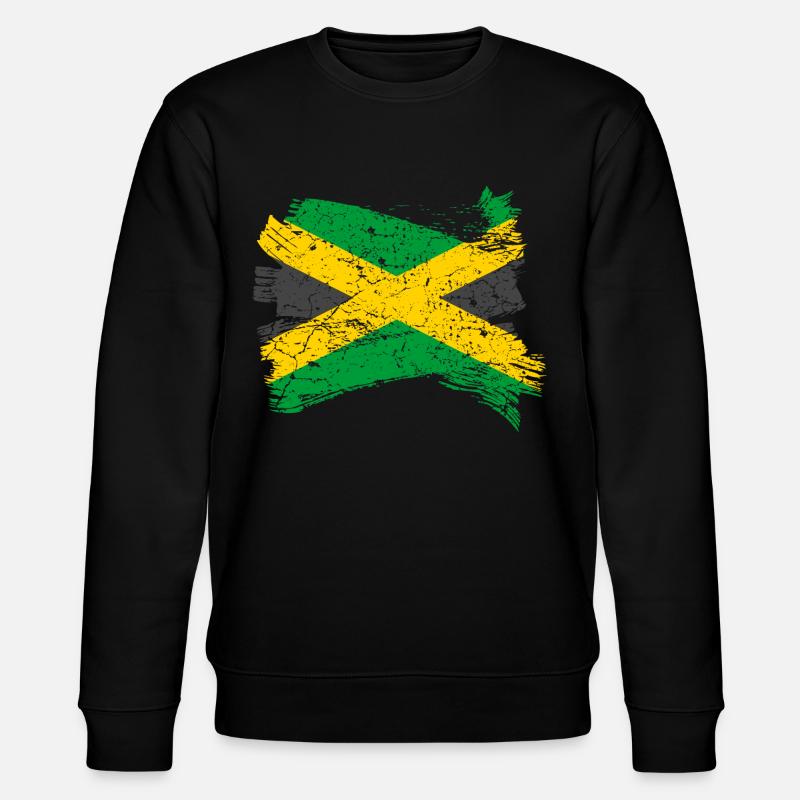 Drapeau de la Jamaïque - Sweat bio CHANGER Stanley/Stella Unisexe - noir