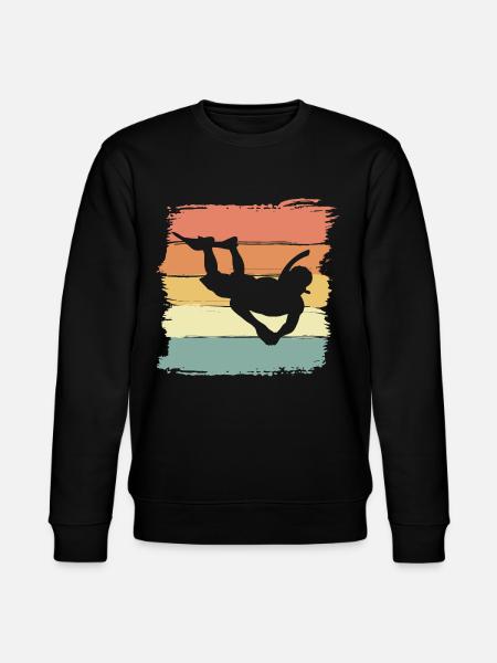 Snorkeling Retro - Stanley/Stella CHANGER Unisex Organic Sweatshirt - black
