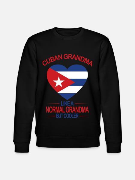 Kubanische Flagge - Stanley/Stella Unisex Bio-Sweatshirt CHANGER  - Schwarz