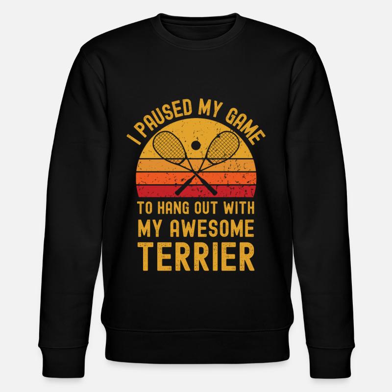 Courge et Terrier - Sweat bio CHANGER Stanley/Stella Unisexe - noir