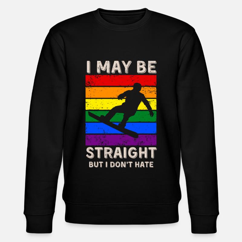 Snowboard Droits LGBT - Sweat bio CHANGER Stanley/Stella Unisexe - noir